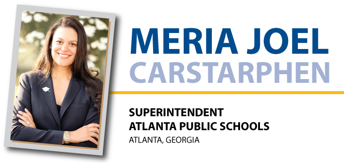 APS superintendent Dr. Meria J. Carstarphen APS superintendent Dr. Meria J. Carstarphen