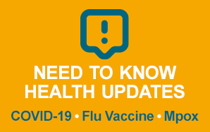  Need to Know Health Updates