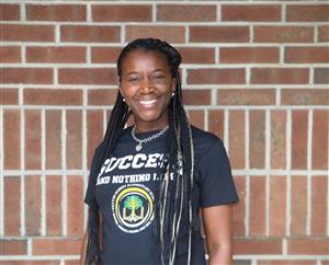 smiling photo of Ms. Woods