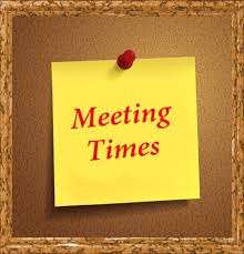Meeting Times 