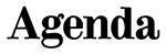 Agenda 