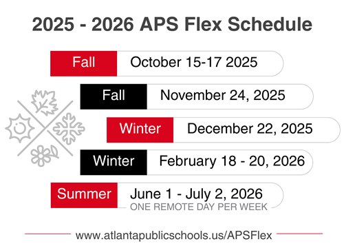 APS Flex Schedule SY25/26