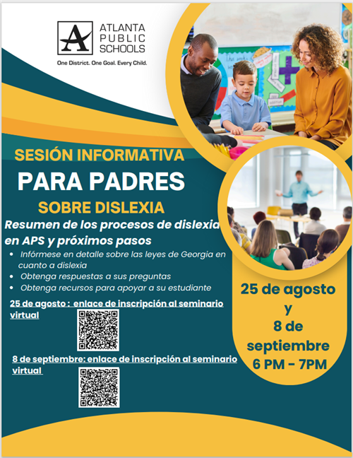 Dyslexia Session Spanish