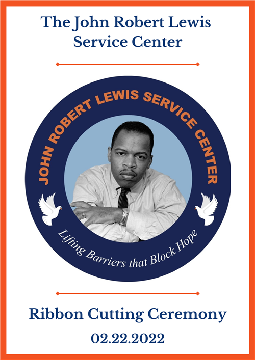 John Robert Lewis Service Center Ribbon Cutting Ceremony
