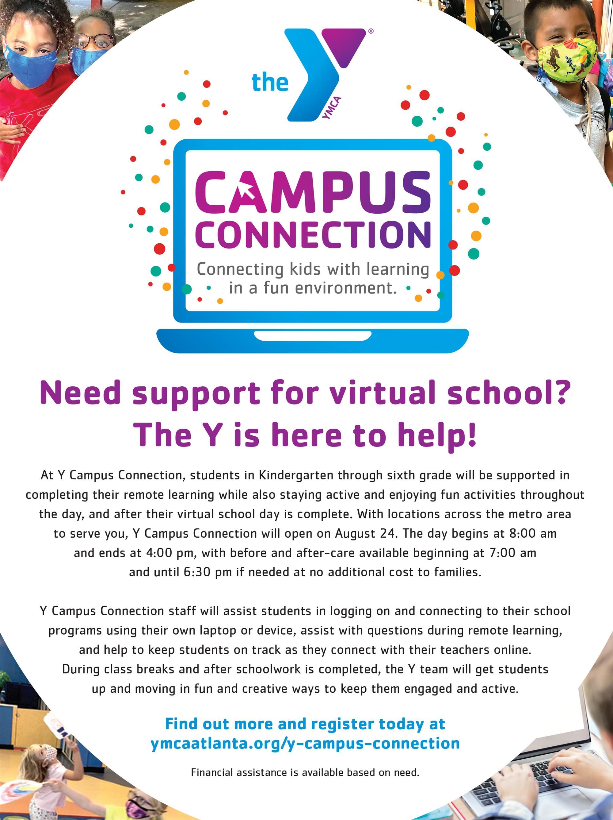 YMCA Campus Connection YMCA Campus Connection