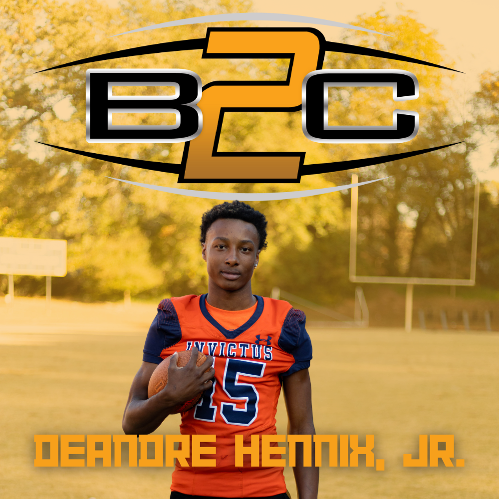  DeAndre Hennix, Jr. was named the number 2 ranked athletes by Born to Compete Middle School Ranking