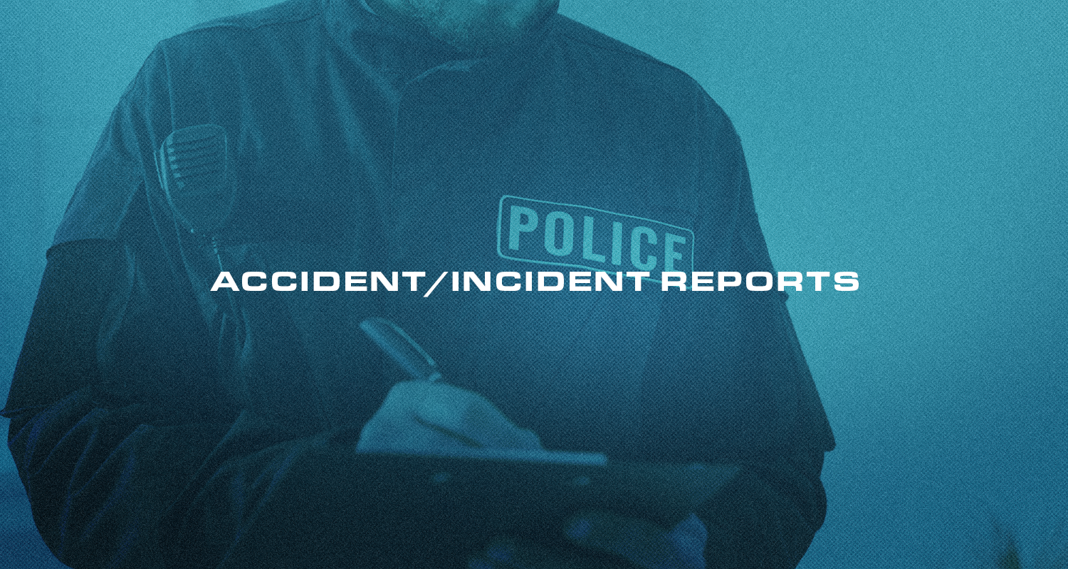 Accident/Incident Report