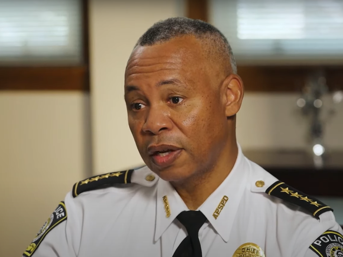 APSPD, Chief Applin, Officer Louis on CBS News