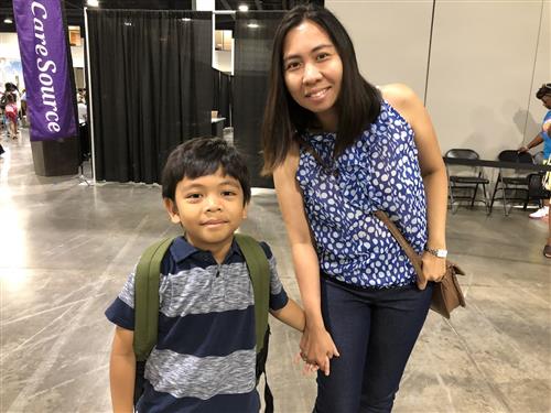 motherand student