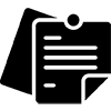 Notes graphic in black and white 