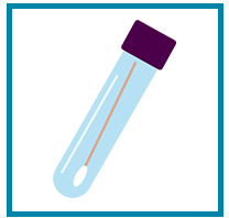 Covid-19 testing icon