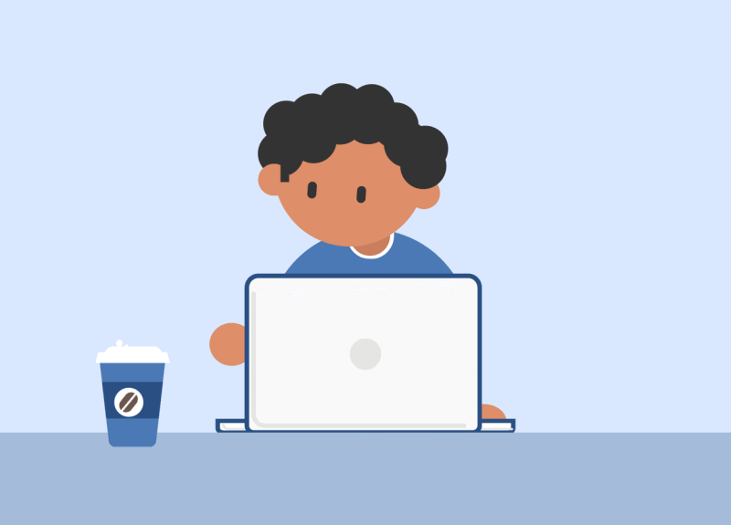 typing gif image