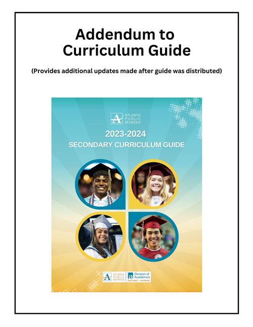 Teaching + Learning / 2023-2024 Secondary Curriculum Guide