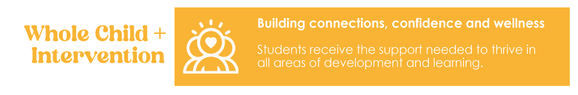 Whole Child+Intervention focus area graphic