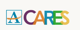  APS Cares written in bright colors