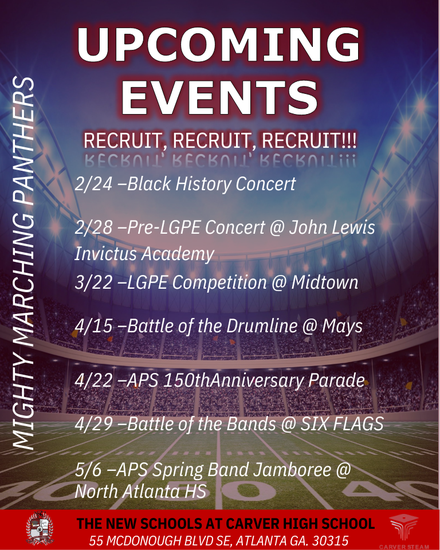 band schedule