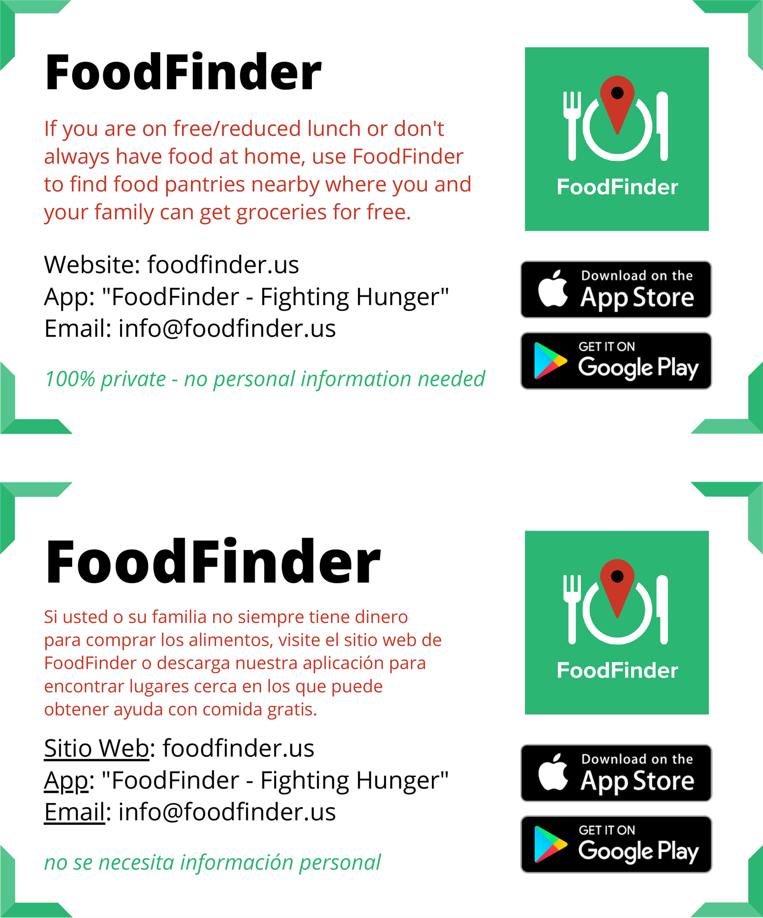 Food Finder app download