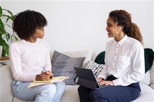 coach and client