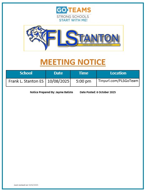 8 Oct 25 Notice