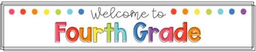 Welcome to 4th Grade