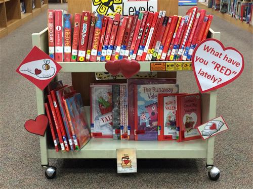 February book display 