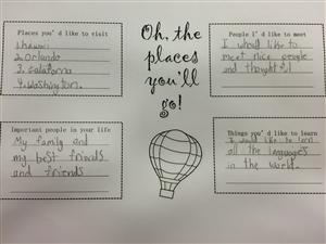 Oh the places you ll go paper