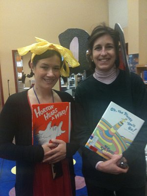 Dressed up for Dr. Seuss's birthday Dressed up for Dr. Seuss's birthday