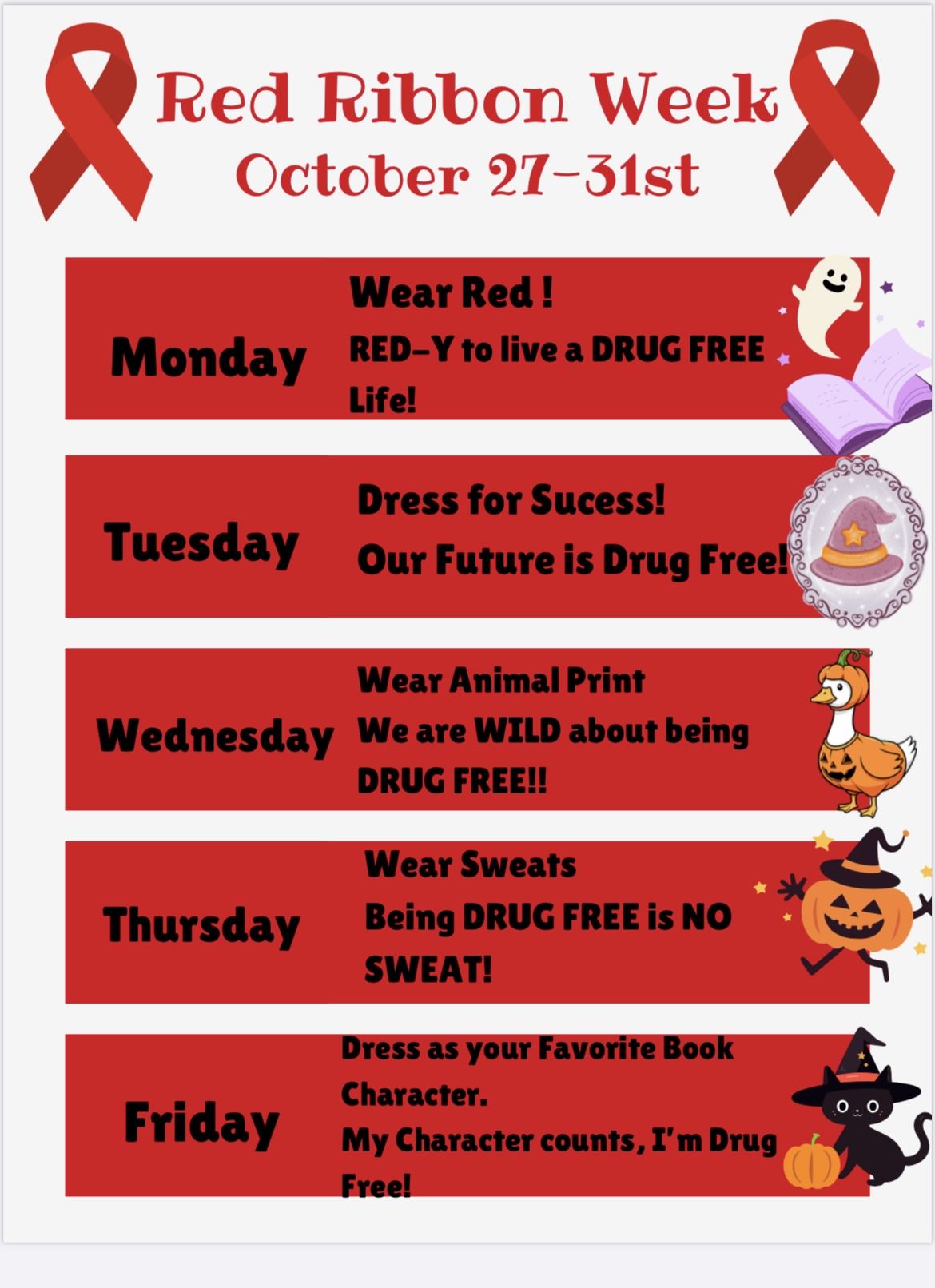  Red Ribbon Week