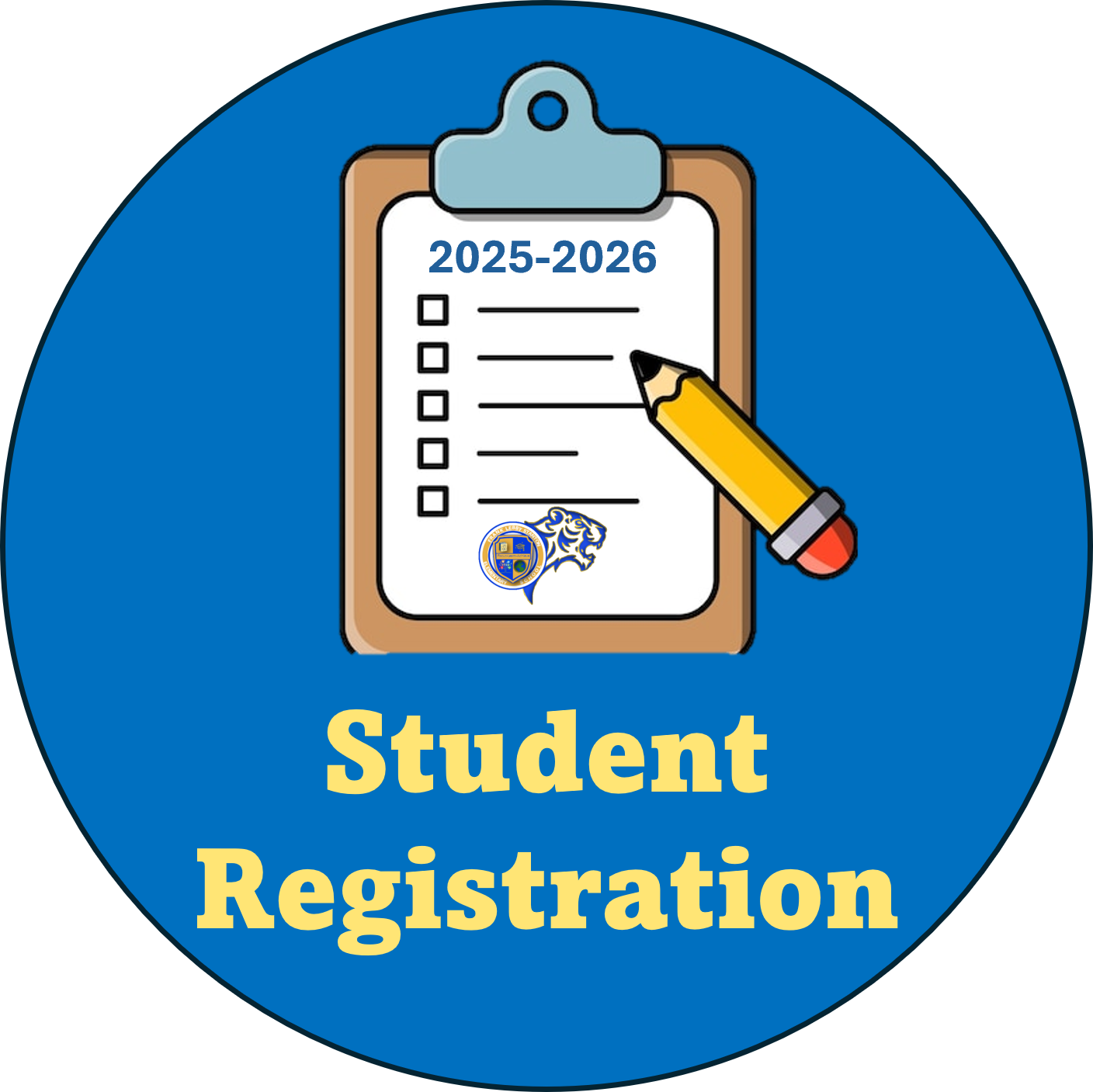Student Registration for 2025-2026 School Year 