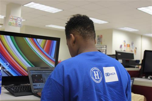 Hollis Innovation Academy STEM Field Day sponsored by NCR 