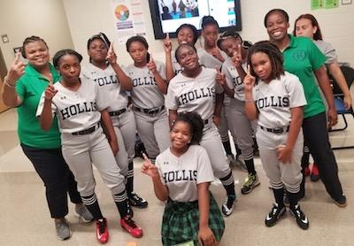 Hollis Innovation Academy Lady Blue Hawks Softball 