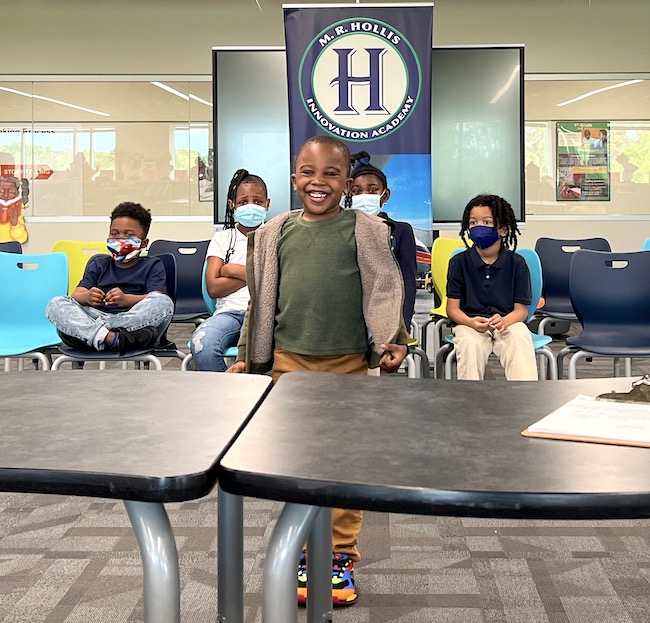 Hollis hosts inaugural spelling bee