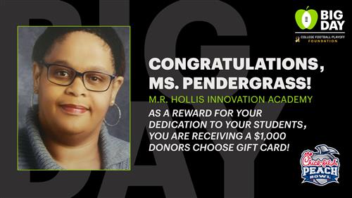Second grade teacher is surprised with $1,000 gift card