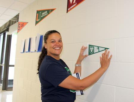 Dr. Carstarphen visits Hollis Innovation Academy 