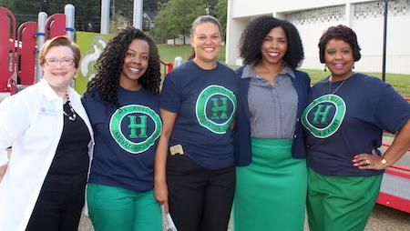 Dr. Carstarphen visits Hollis Innovation Academy 