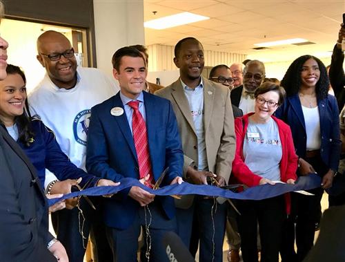 Ribbon Cutting Ceremony for Care Clinic at Hollis 