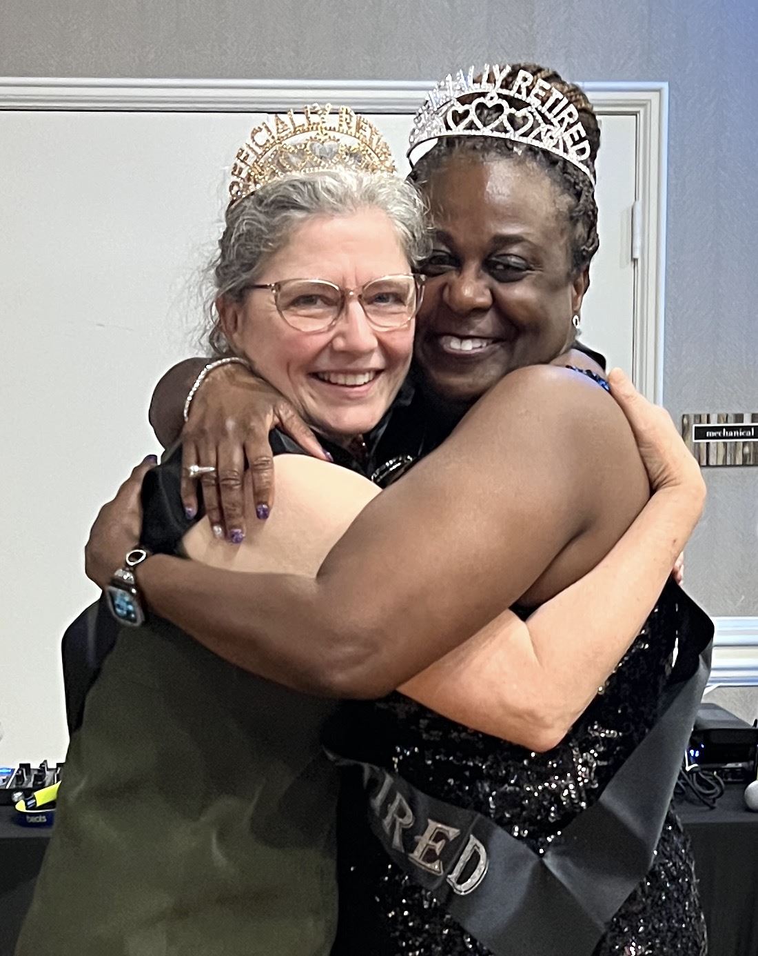 Hollis Celebrates Two Retirees