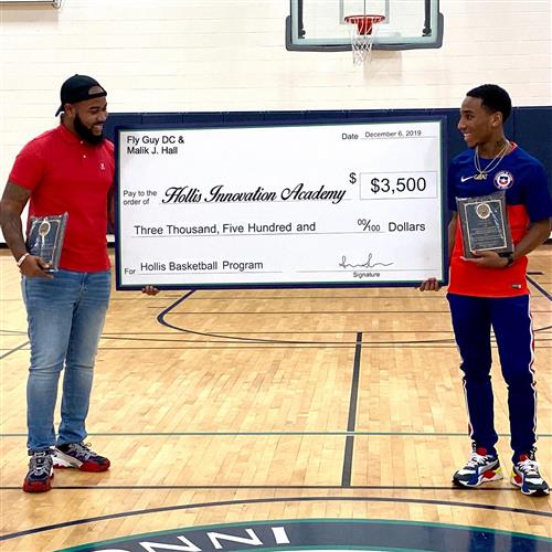 Donation to Hollis Basketball Program 