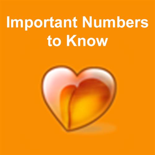 Important numbers to know for APS families 