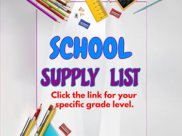  School Supply Lists