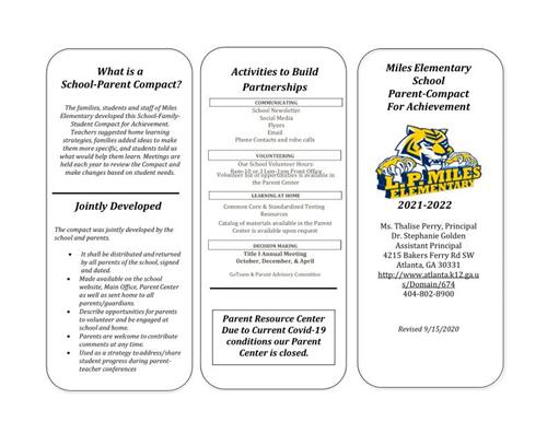 School Compact FY22