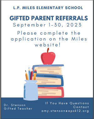 Gifted Parent Referrals
