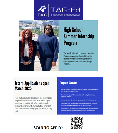 High School Summer Internship Program