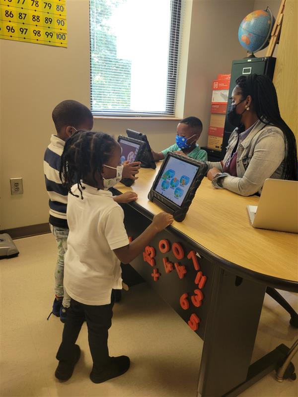 Technology in small math groups