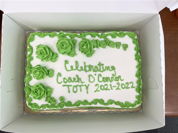 Teacher of the Year, Nadine O'Connor-Smith