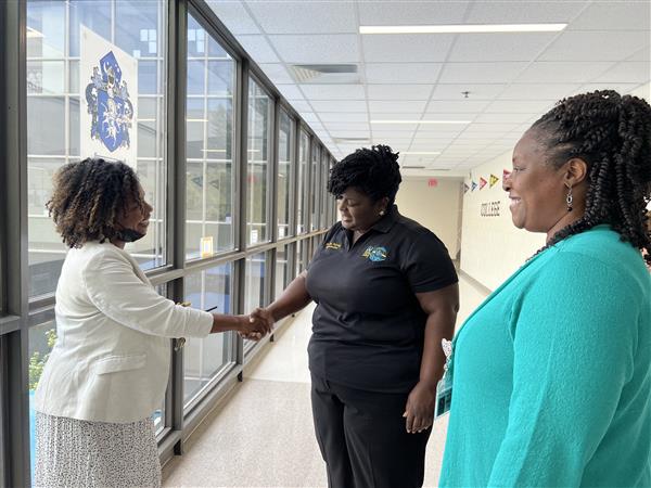 Day Two - Visit from Dr. Herring